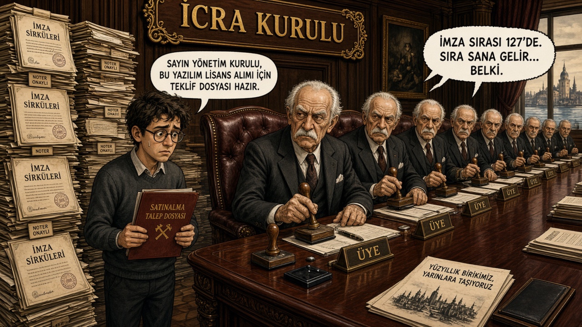 Asırlık Holding Bürokrasisi: 1.500 TL'lik Satınalma İçin 14 İmza Onayı