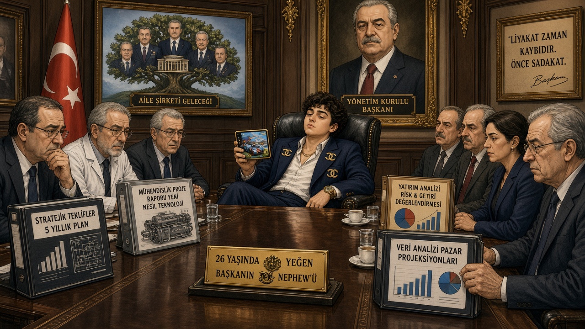 Holding Yönetim Kurulundaki Damatlar ve Yeğenler Kast Sistemi