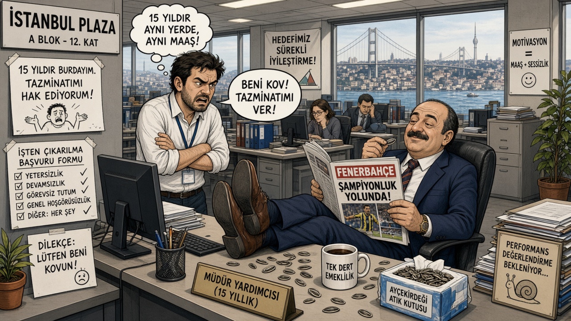 Kıdem Tazminatını Alabilmek İçin Kendini Kovdurma Sanatı