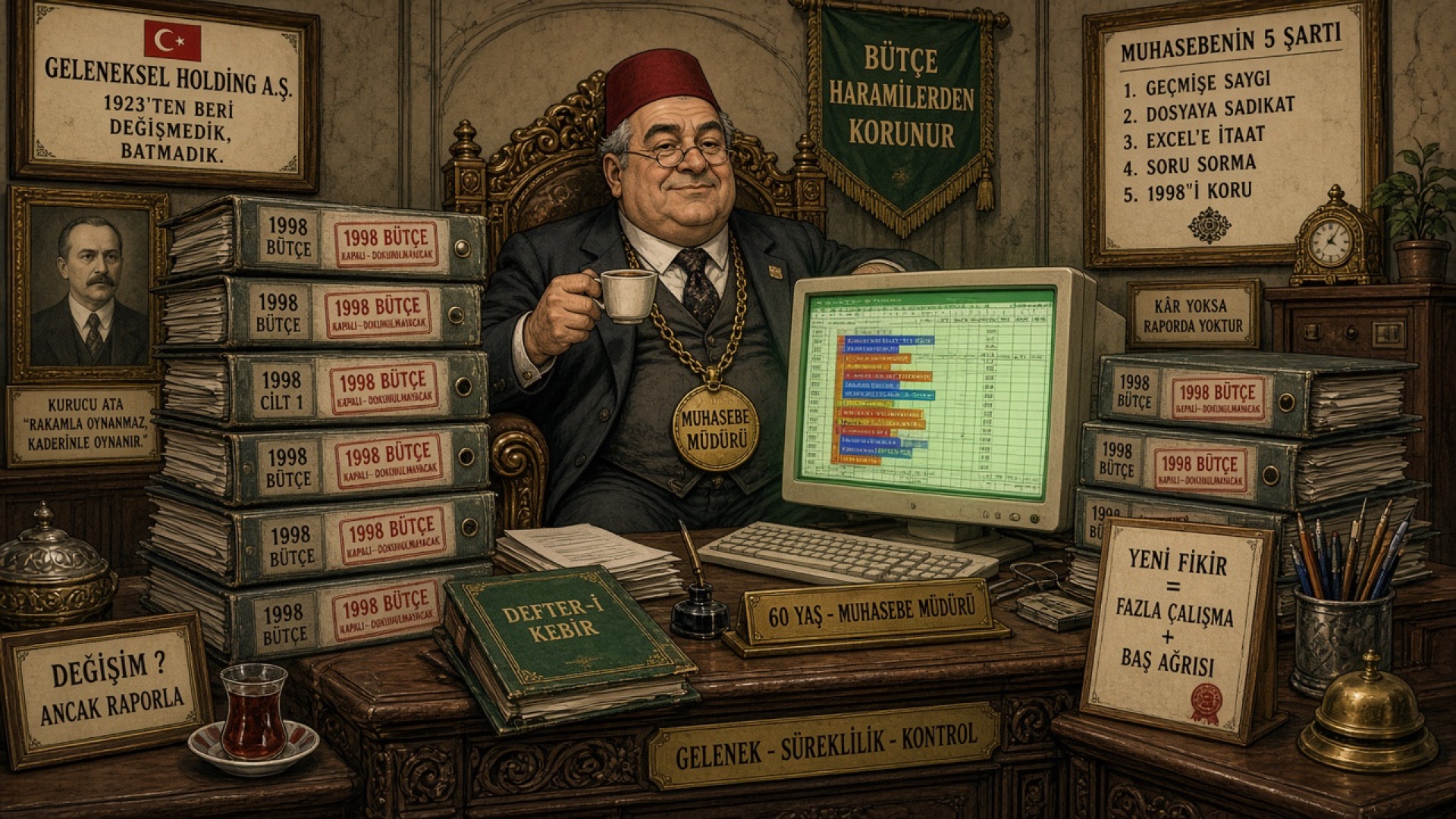 35 Yıllık Holding Muhasebe Müdürünün Excel Makroları Saltanatı
