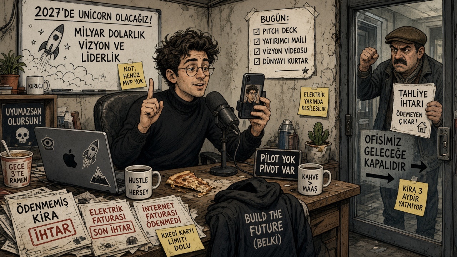Startup Kurucusunun Kendi Maaşını Ödeyemeyip LinkedIn'de Ahkam Kesmesi