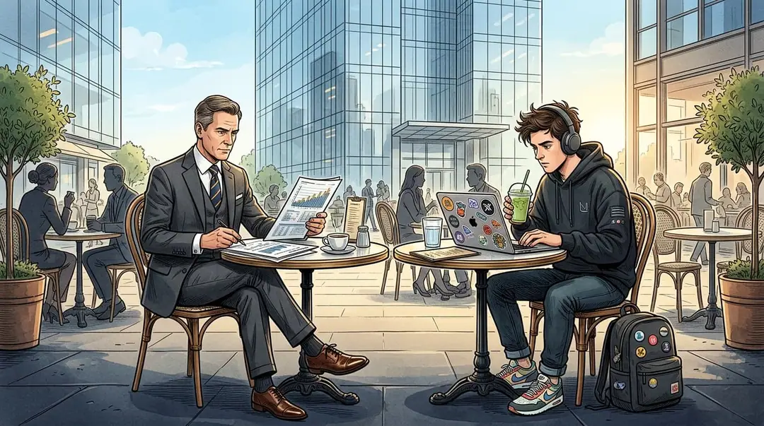 Bankacı Takım Elbisesi vs Startup Hoodie'si: Kanyon Terasında İki Ayrı Türkiye