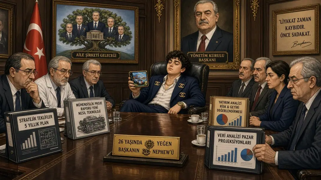 Holding Yönetim Kurulundaki Damatlar ve Yeğenler Kast Sistemi