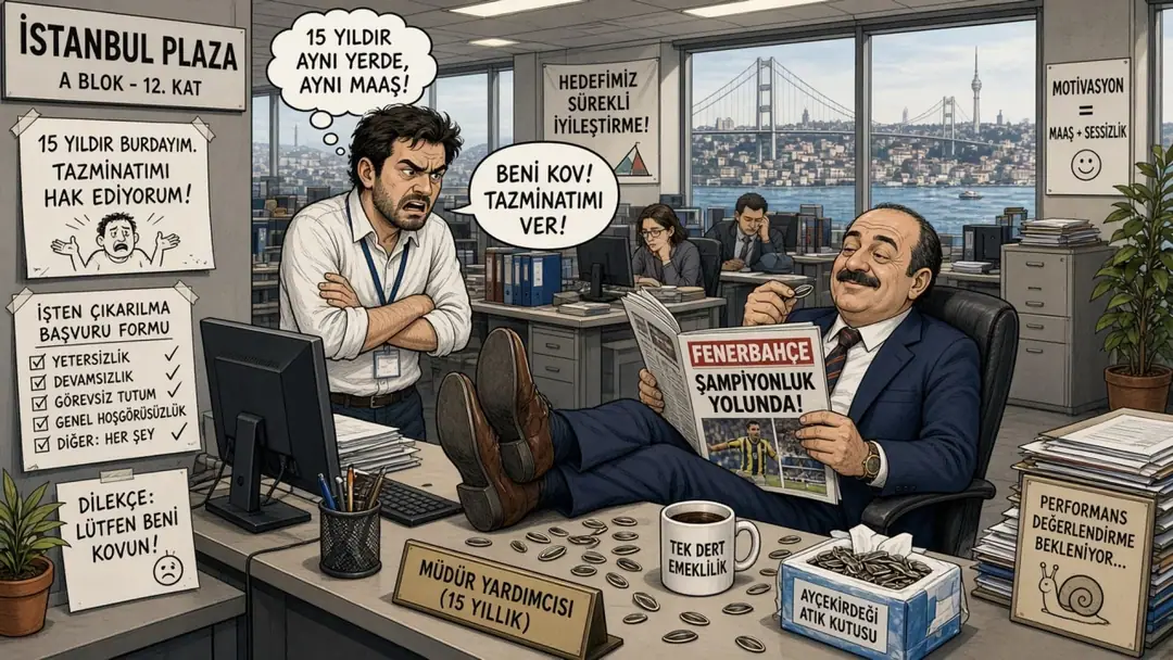 Kıdem Tazminatını Alabilmek İçin Kendini Kovdurma Sanatı