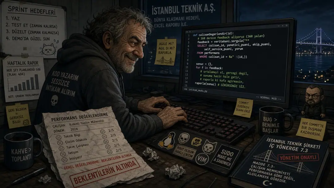 Performans Notu Kırılan Kıdemli Yazılımcının Gizli Kod Sabotajı