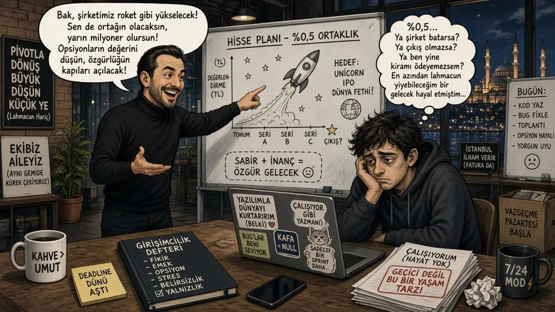 Vesting Masalları ve 1 Dolar Etmeyen Hayali Hisse Vaatleri