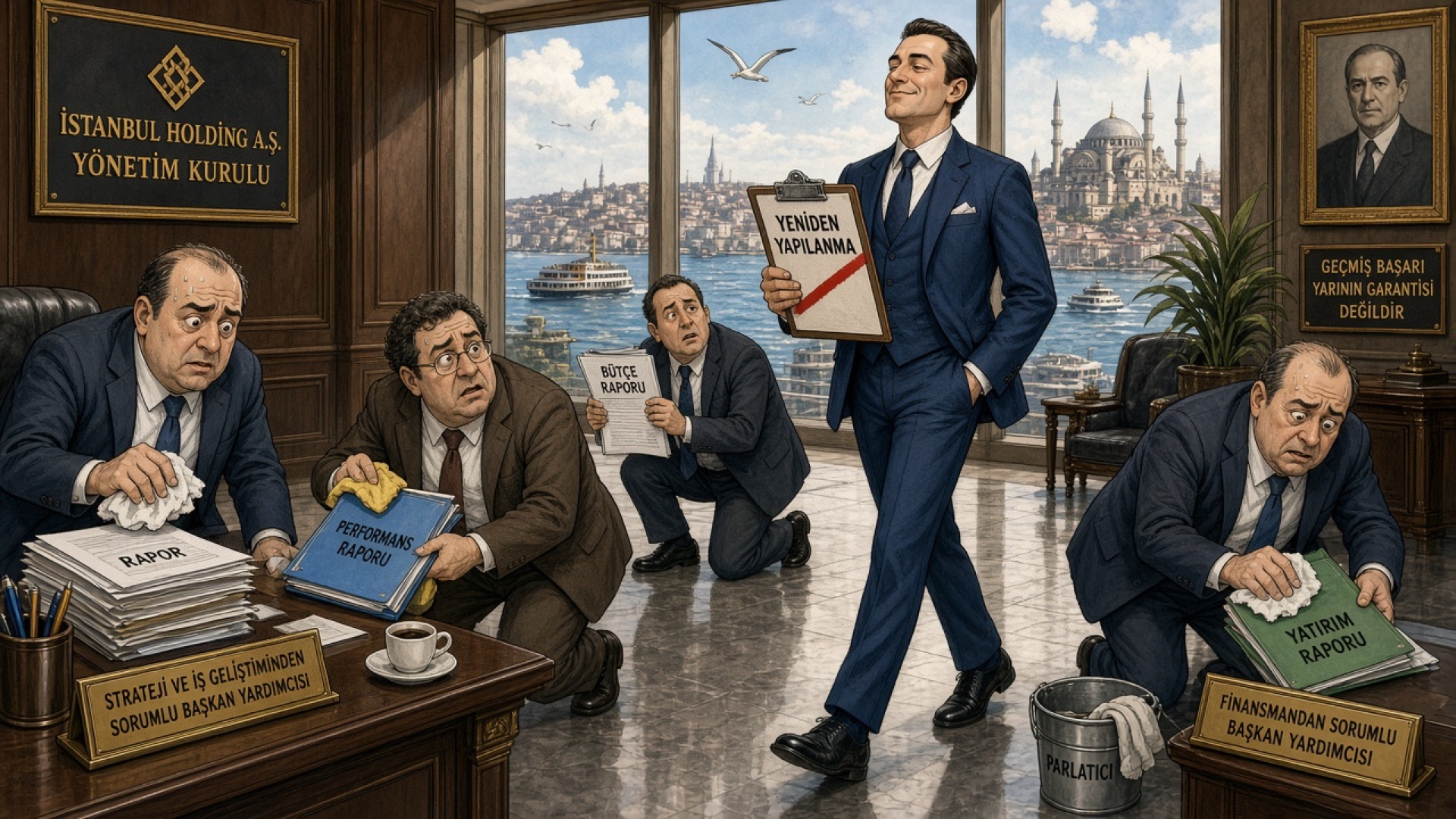 Yeni Gelen Yabancı CEO'nun İlk Yüz Günü ve Kelle Alma Operasyonu: Londra'dan Gelen Tırpan